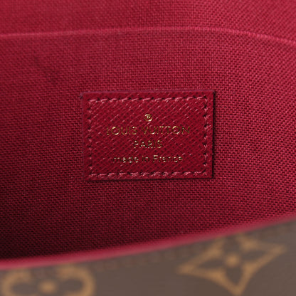 Louis Vuitton Monogram Pochette Felicie Chain Wallet Fuchsia 7 of 10