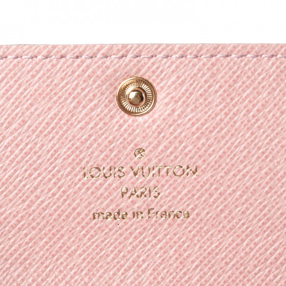 Louis Vuitton Damier Ebene Multicles 6 Key Holder Rose Ballerine 6 of 8