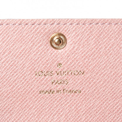 Louis Vuitton Damier Ebene Multicles 6 Key Holder Rose Ballerine 6 of 8