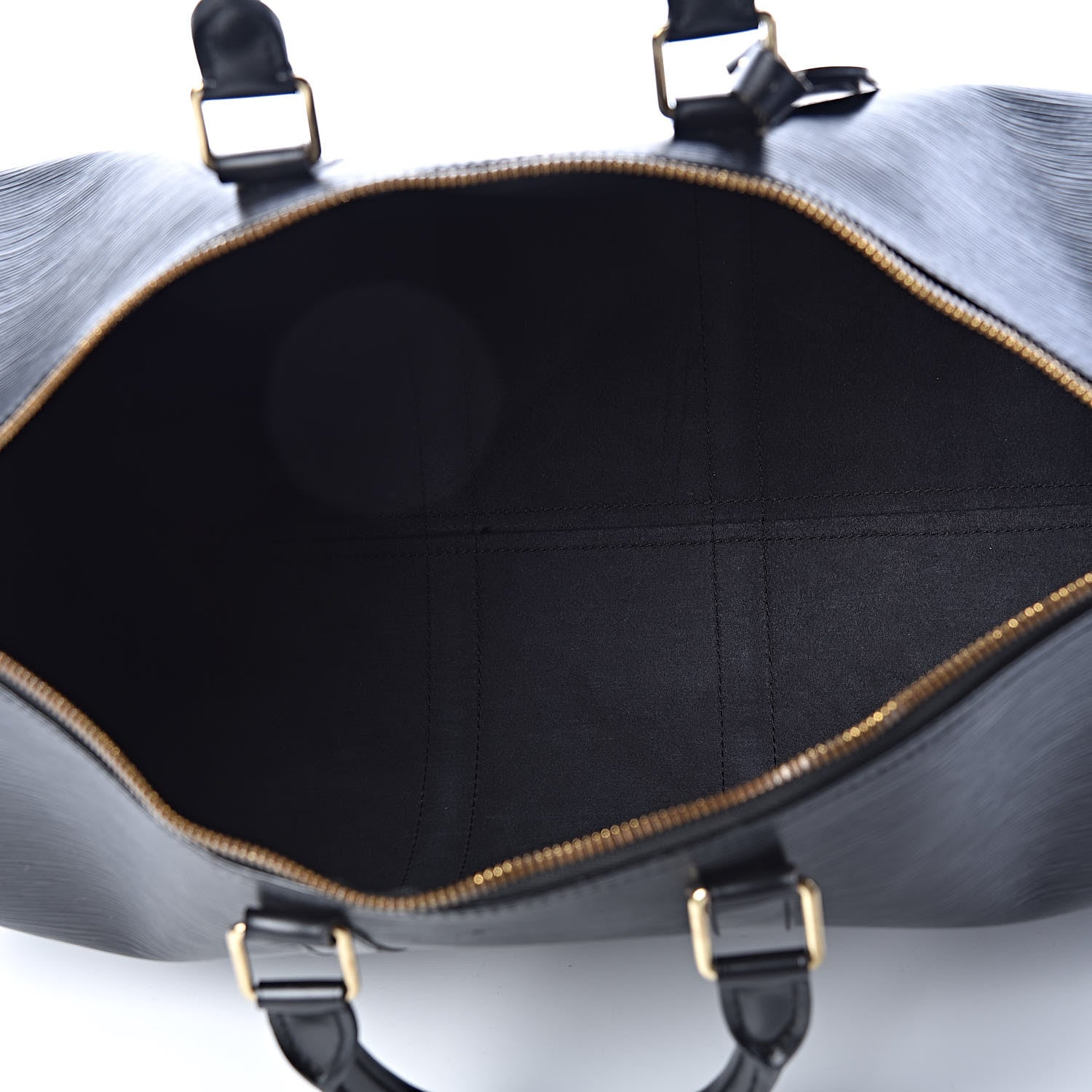 Louis Vuitton Epi Keepall 45 Black 7 of 11