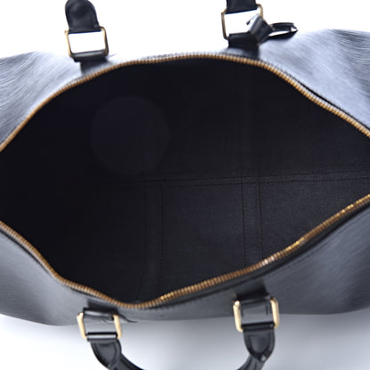 Louis Vuitton Epi Keepall 45 Black 7 of 11