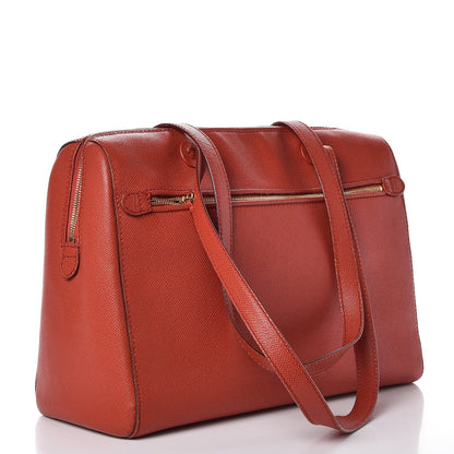 Chanel Caviar Zip Top Tote Red 3 of 24