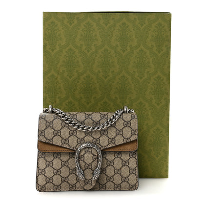 Gucci GG Supreme Monogram Mini Dionysus Shoulder Bag Taupe 11 of 11