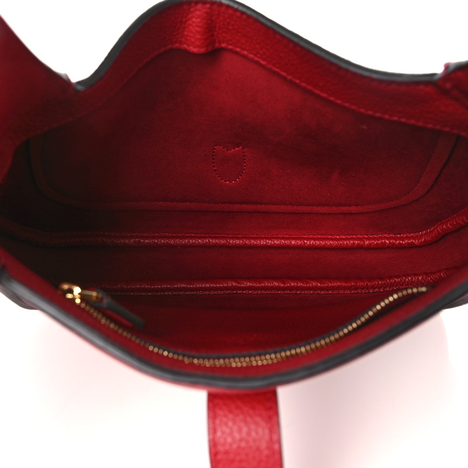 Gucci Ancora Calfskin Small Jackie 1961 Hobo Red 5 of 10