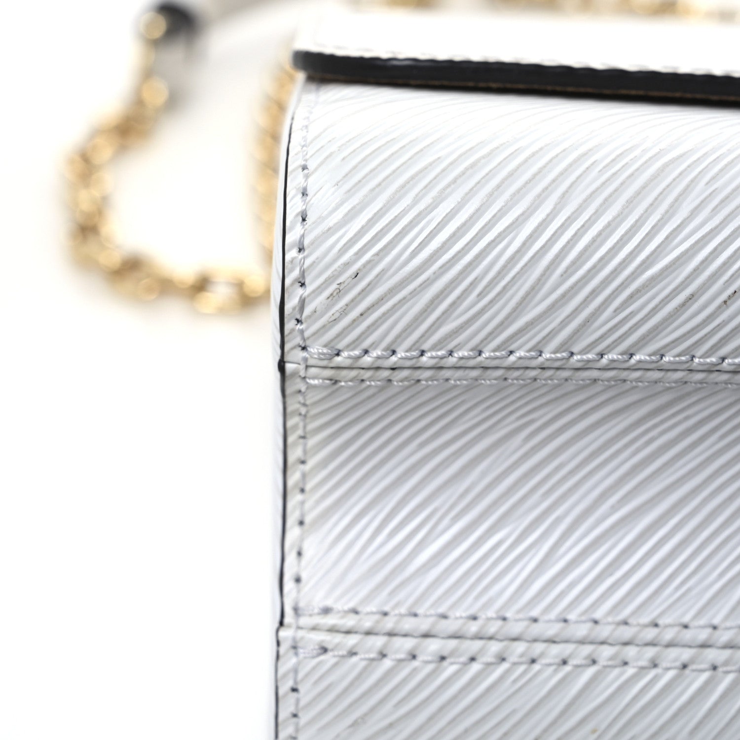 Louis Vuitton Epi Twist Shoulder Bag MM White 12 of 12