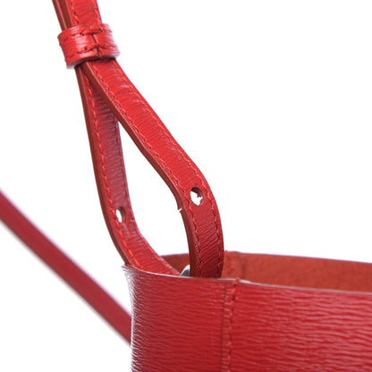 Celine Liege Small Vertical Cabas Pop Red 10 of 10