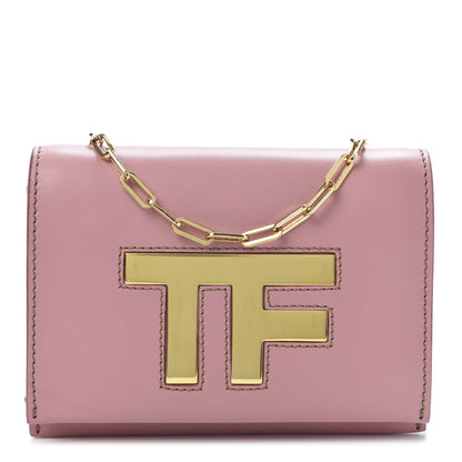 Tom Ford Calfskin Icon Disco Bag Wild Rose 1 of 9