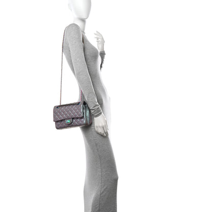 Chanel Iridescent Lambskin Quilted 2.55 Reissue 225 Flap Light Purple 2 of 12