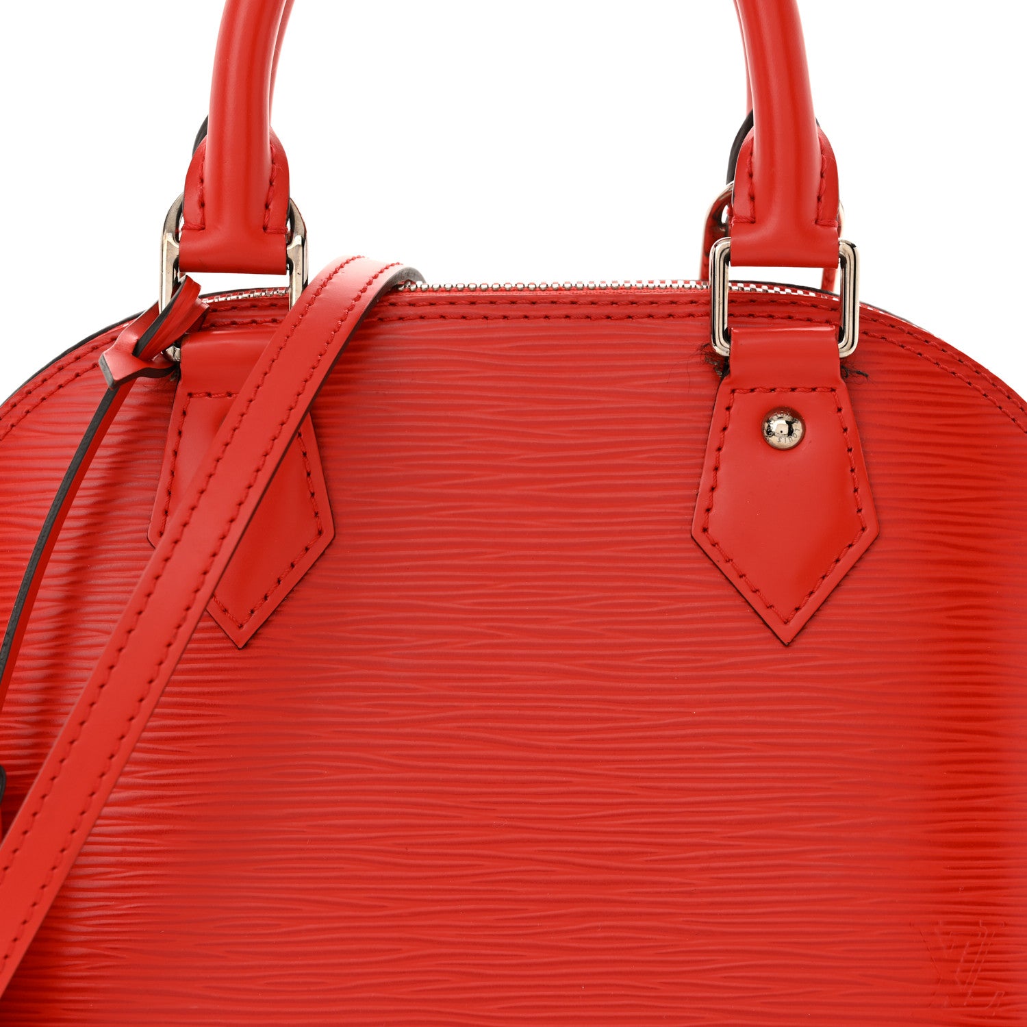 Louis Vuitton Epi Alma BB Coquelicot 7 of 11