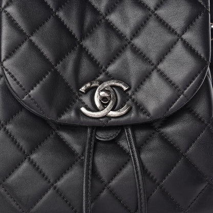 Chanel Lambskin Quilted Daily Supple Backpack Black 16 of 17