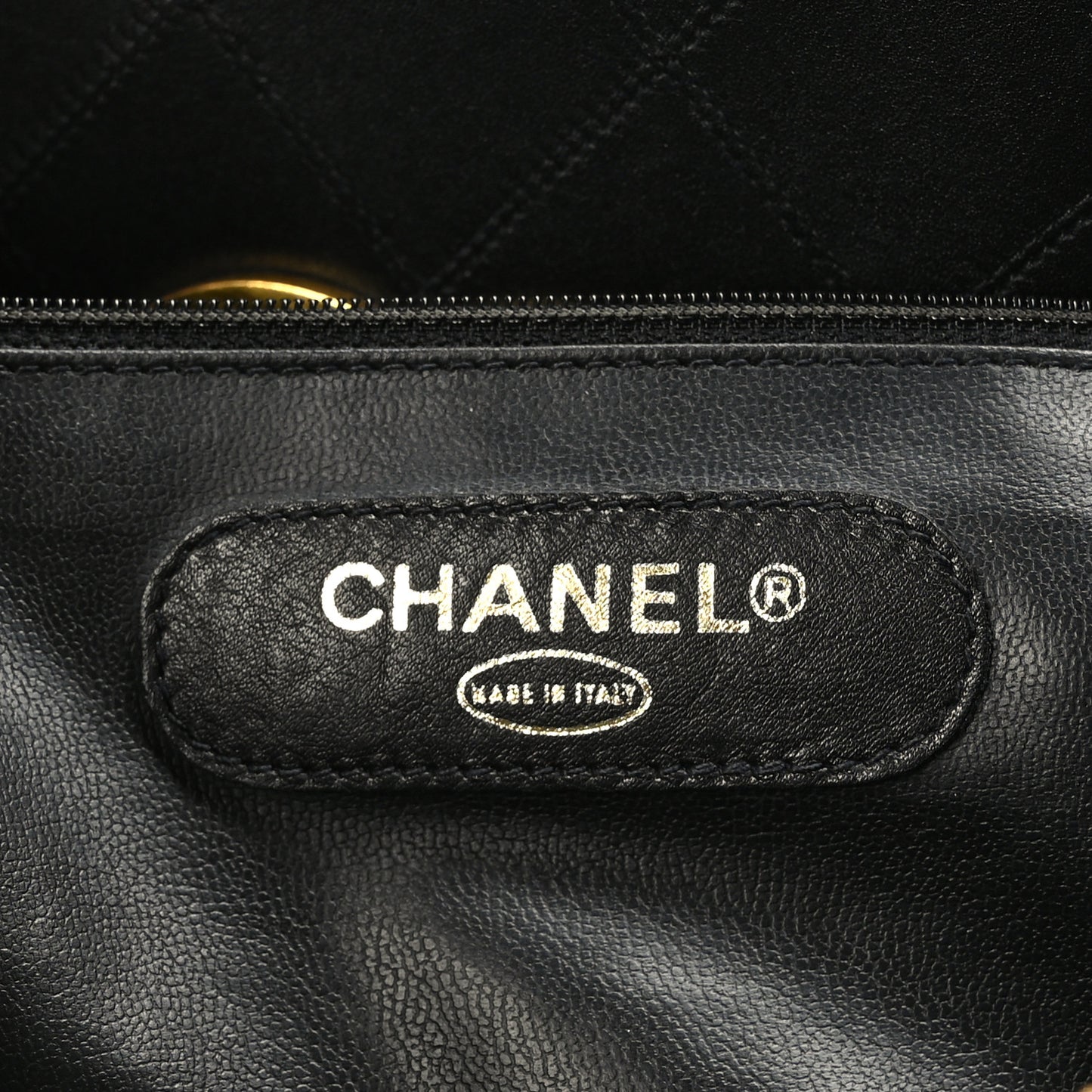 Calfskin Stitched XL Weekender Black