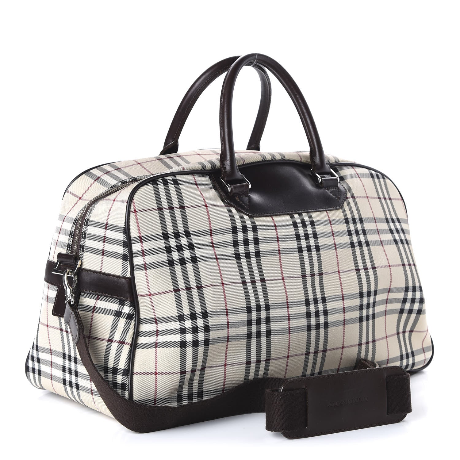 Burberry BURBERRYS House Check Travel Bag Chocolate 3 of 8