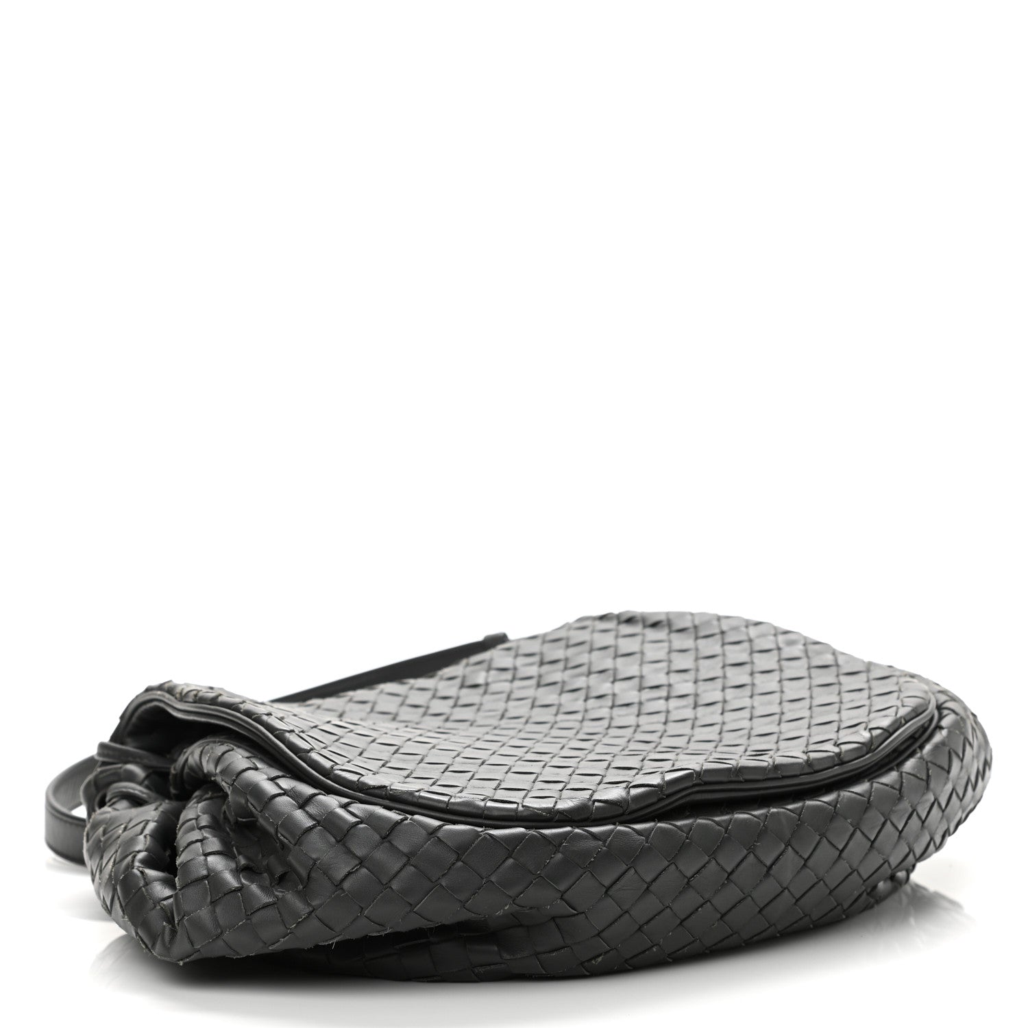 Bottega Veneta Nappa Intrecciato Message Bag Grey 4 of 11