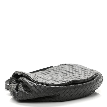 Bottega Veneta Nappa Intrecciato Message Bag Grey 4 of 11