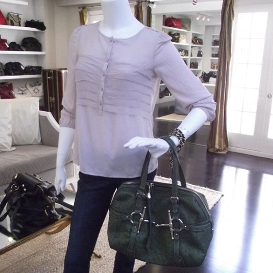 Ostrich 85th Anniversary Large Boston Bag