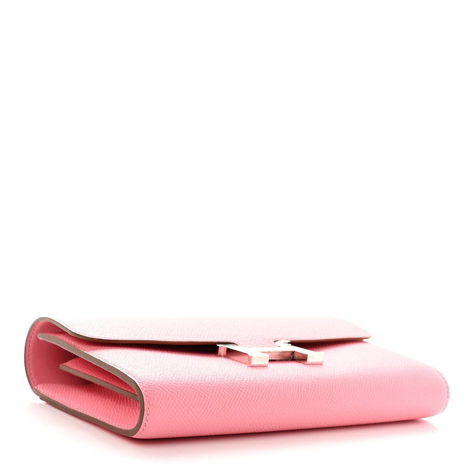 Hermes Epsom Constance Long Wallet Rose Confetti 4 of 9