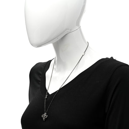 Louis Vuitton Monogram Eclipse Vivienne Pendant Necklace 2 of 7
