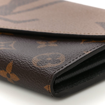 Louis Vuitton Reverse Monogram Giant Sarah Wallet 9 of 10