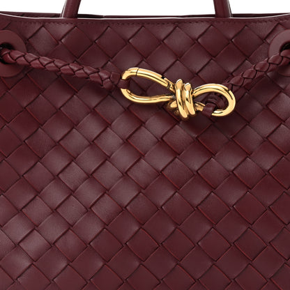 Bottega Veneta Nappa Intrecciato Small Andiamo Shoulder Bag Barolo 7 of 9