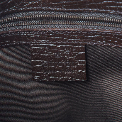 Gucci Monogram Small Bucket Tote Dark Brown 8 of 10