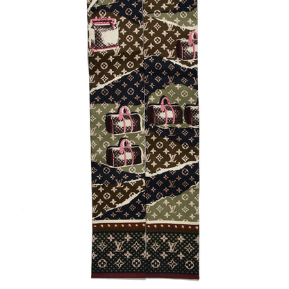 Louis Vuitton Silk Monogram Voyage Bandeau 3 of 3