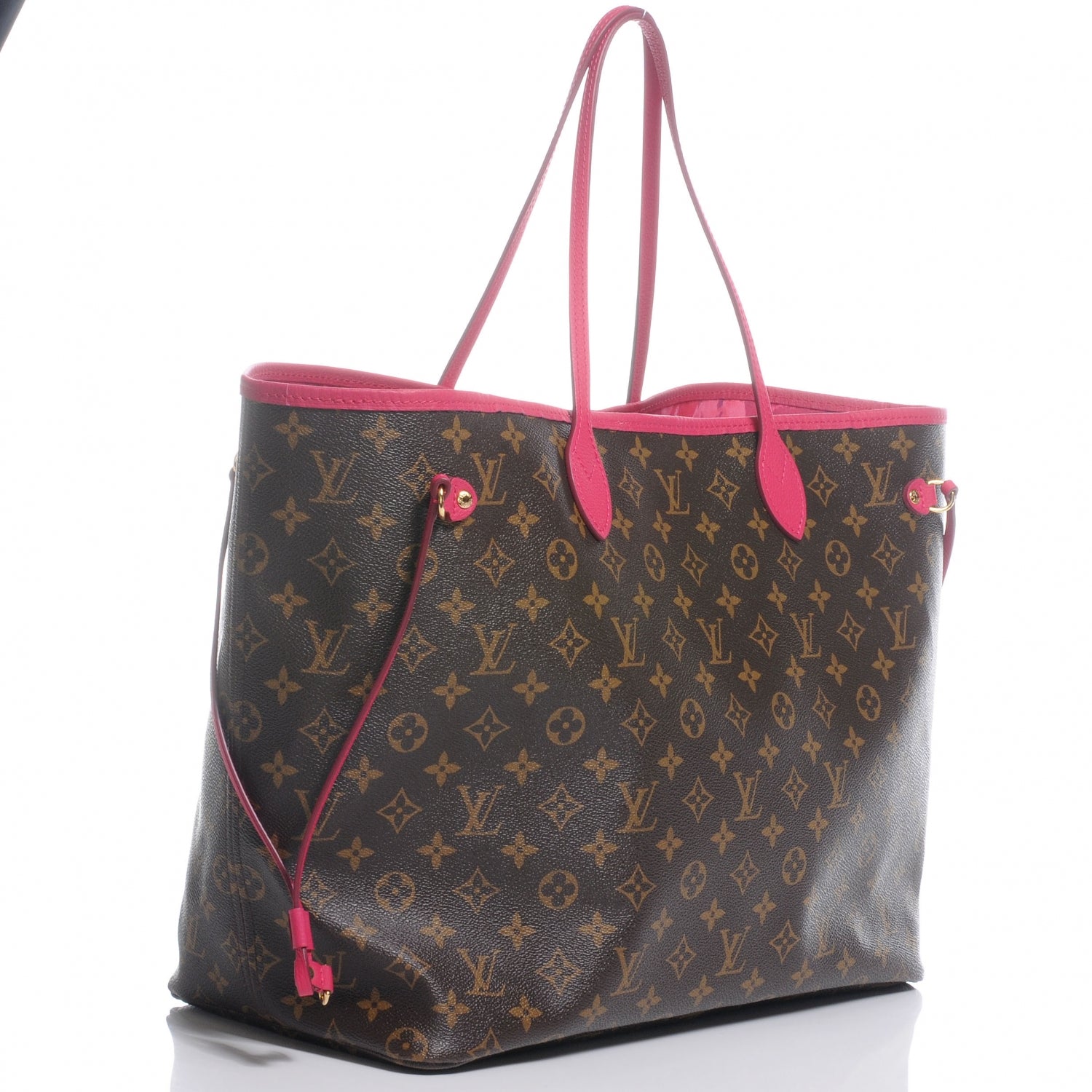 Louis Vuitton Monogram Articles de Voyage Ikat Neverfull GM Rose Indien 3 of 8