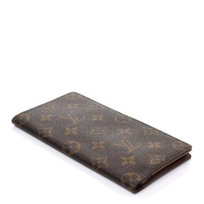 Louis Vuitton Monogram Porte Valeurs Checkbook Wallet 4 of 10
