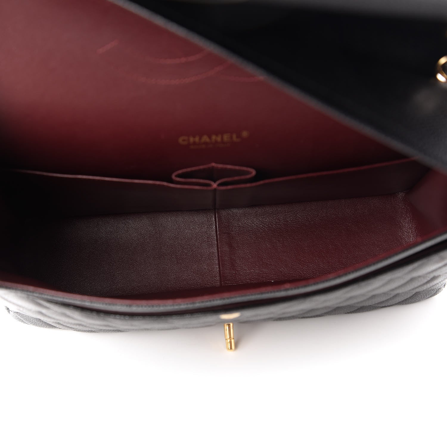 Chanel Caviar Quilted Maxi Double Flap Black 5 of 10