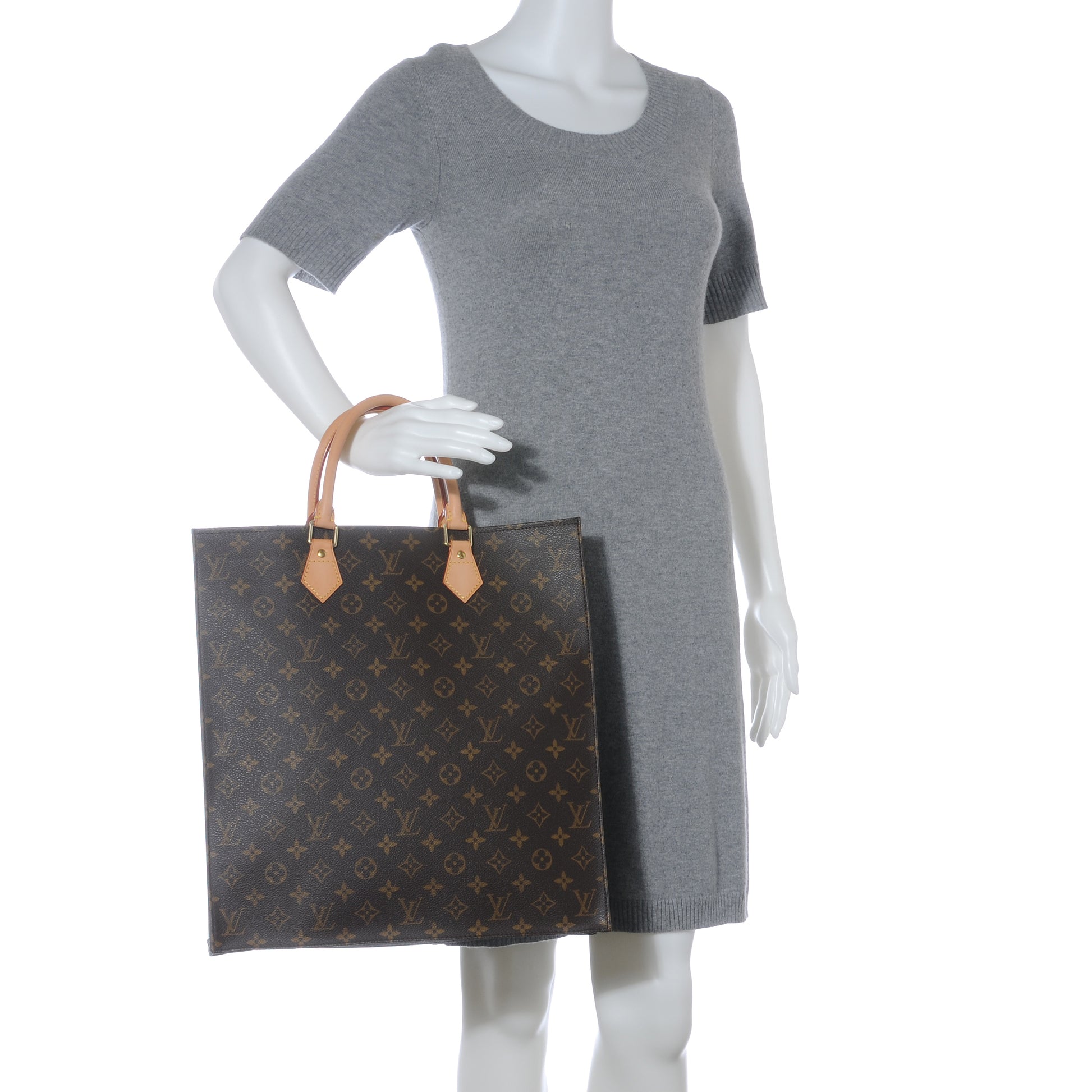 Louis Vuitton Monogram Sac Plat 2 of 7
