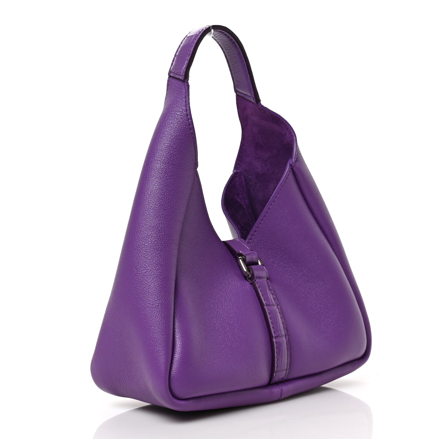 Givenchy Textured Calfskin Mini G Hobo Purple 3 of 8