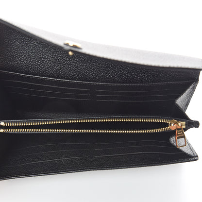 Louis Vuitton Empreinte Sarah Wallet NM Black 4 of 5