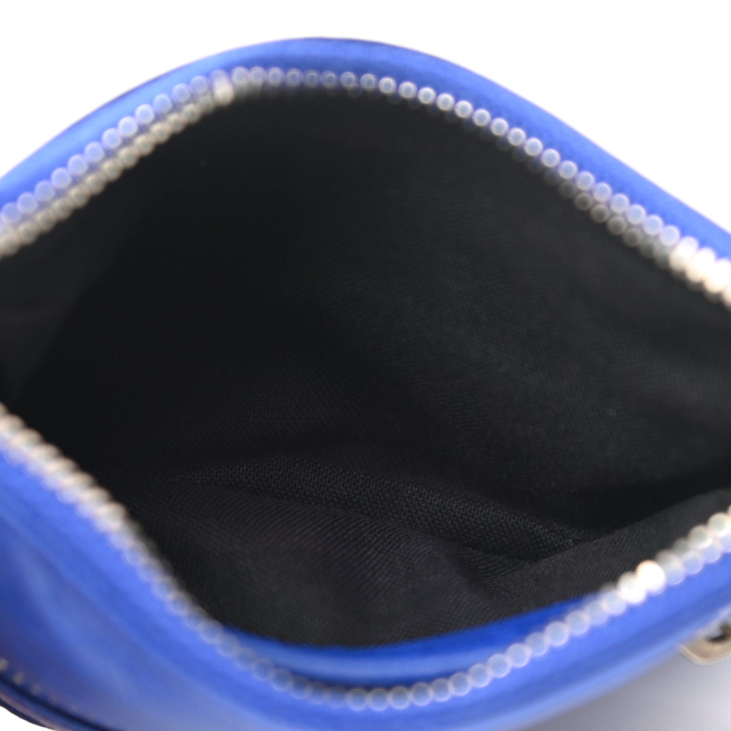 Agneau Arena Classic Hardware Tokyo Wallet Bleu Cobalt