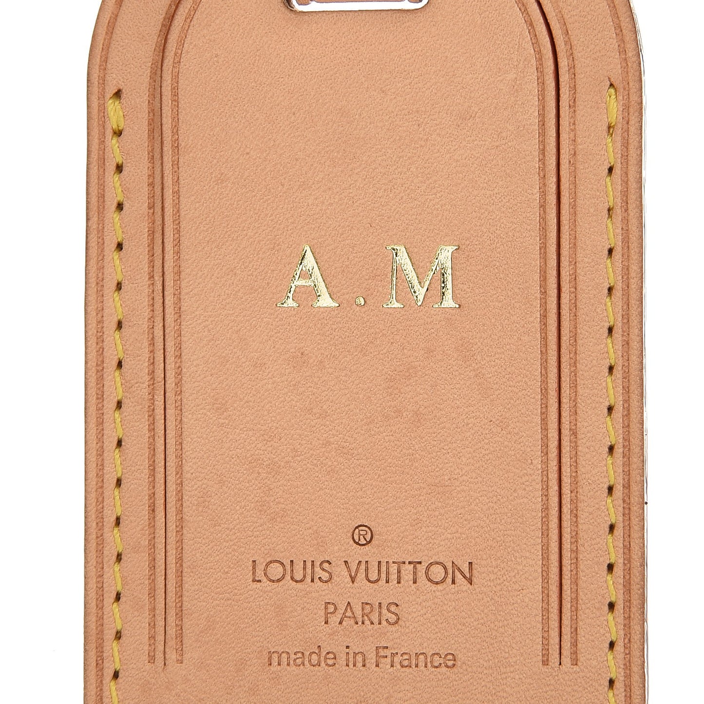 Vachetta Luggage Tag