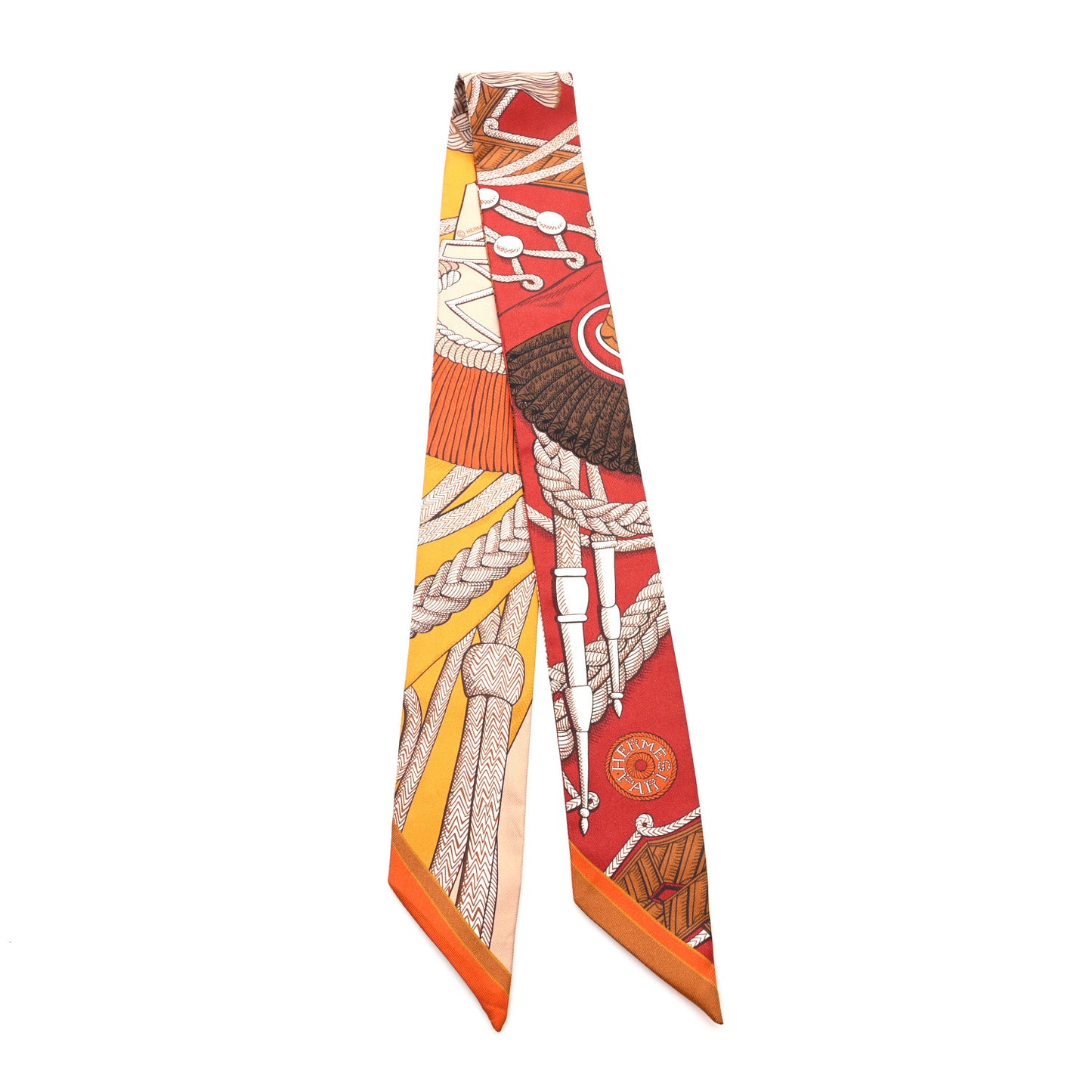 Silk Zouaves Et Dragons Twilly Acajou