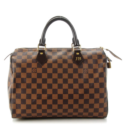 Louis Vuitton Damier Ebene Speedy 30 1 of 8