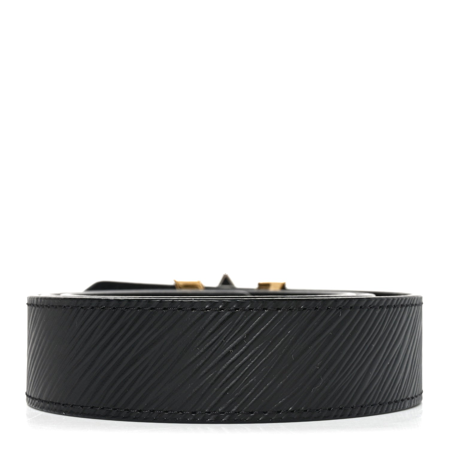 Louis Vuitton Epi 30mm LV Twist Belt 80 32 Black 2 of 4