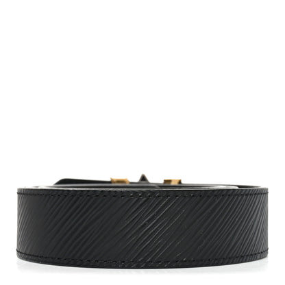 Louis Vuitton Epi 30mm LV Twist Belt 80 32 Black 2 of 4
