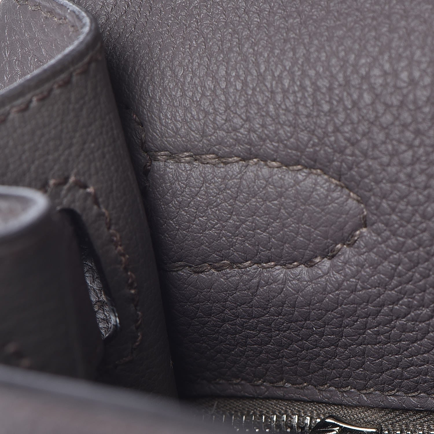 Hermes Togo Kelly Retourne 28 Etain 28 of 34