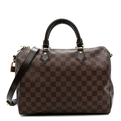 Louis Vuitton Damier Ebene Speedy Bandouliere 30 1 of 9