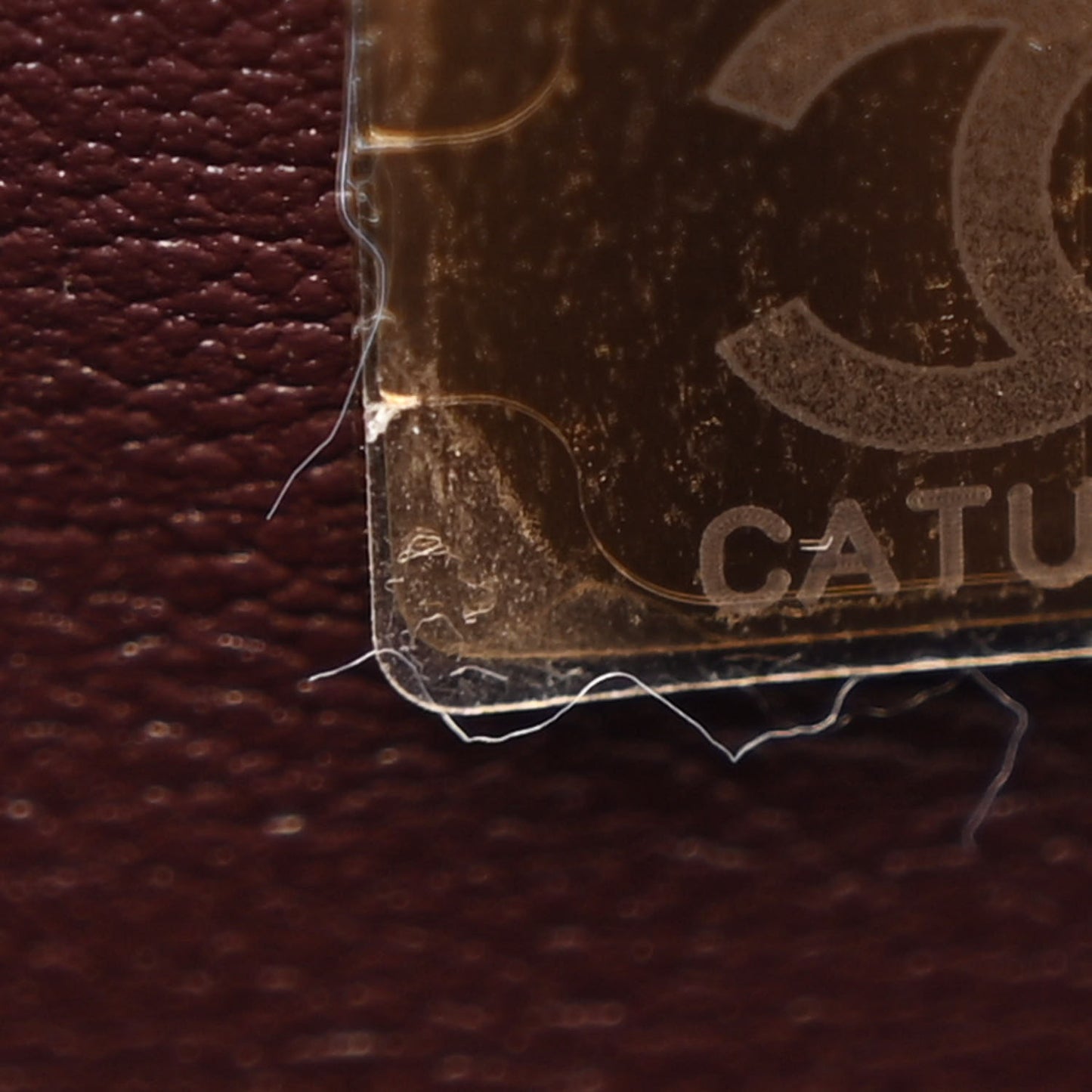 Caviar Quilted Medium Double Flap Dark Brown