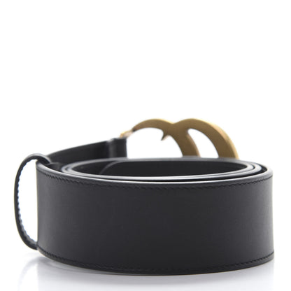 Gucci Calfskin Double G 40mm Belt 85 34 Black 2 of 6