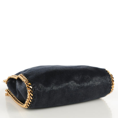 Stella McCartney Shaggy Deer Mini Falabella Tote Navy 4 of 9