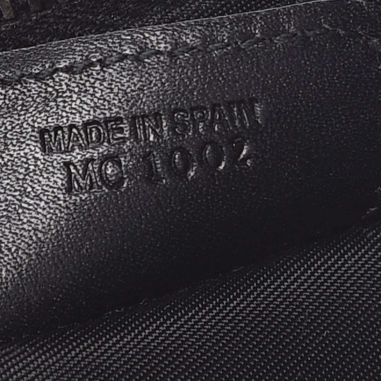 Monogram Mini Saddle Pochette Black