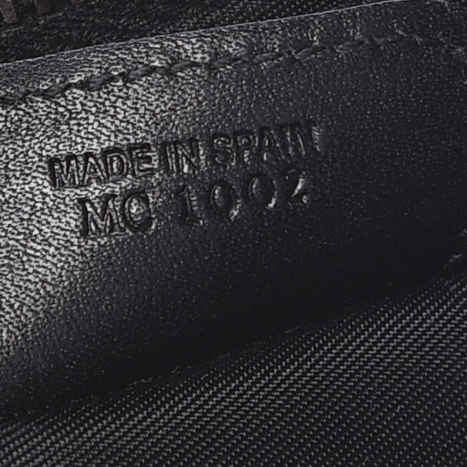 Christian Dior Monogram Mini Saddle Pochette Black 9 of 14