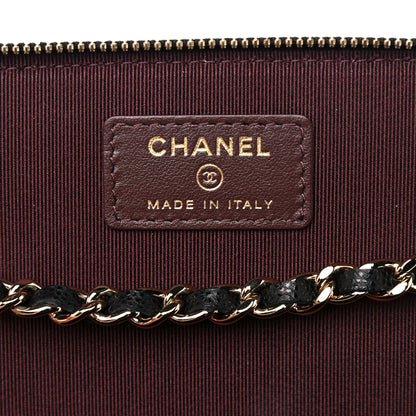 Chanel Caviar Quilted Small Vanity Case With Chain Black 6 of 10