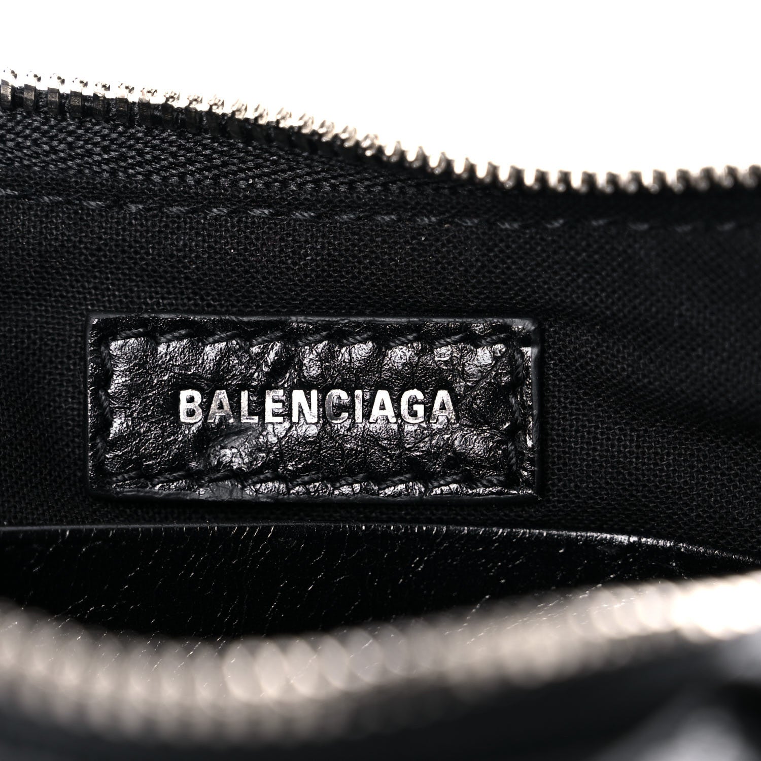 Balenciaga Agneau Arena Le Cagole Mini Purse With Chain Black 6 of 9