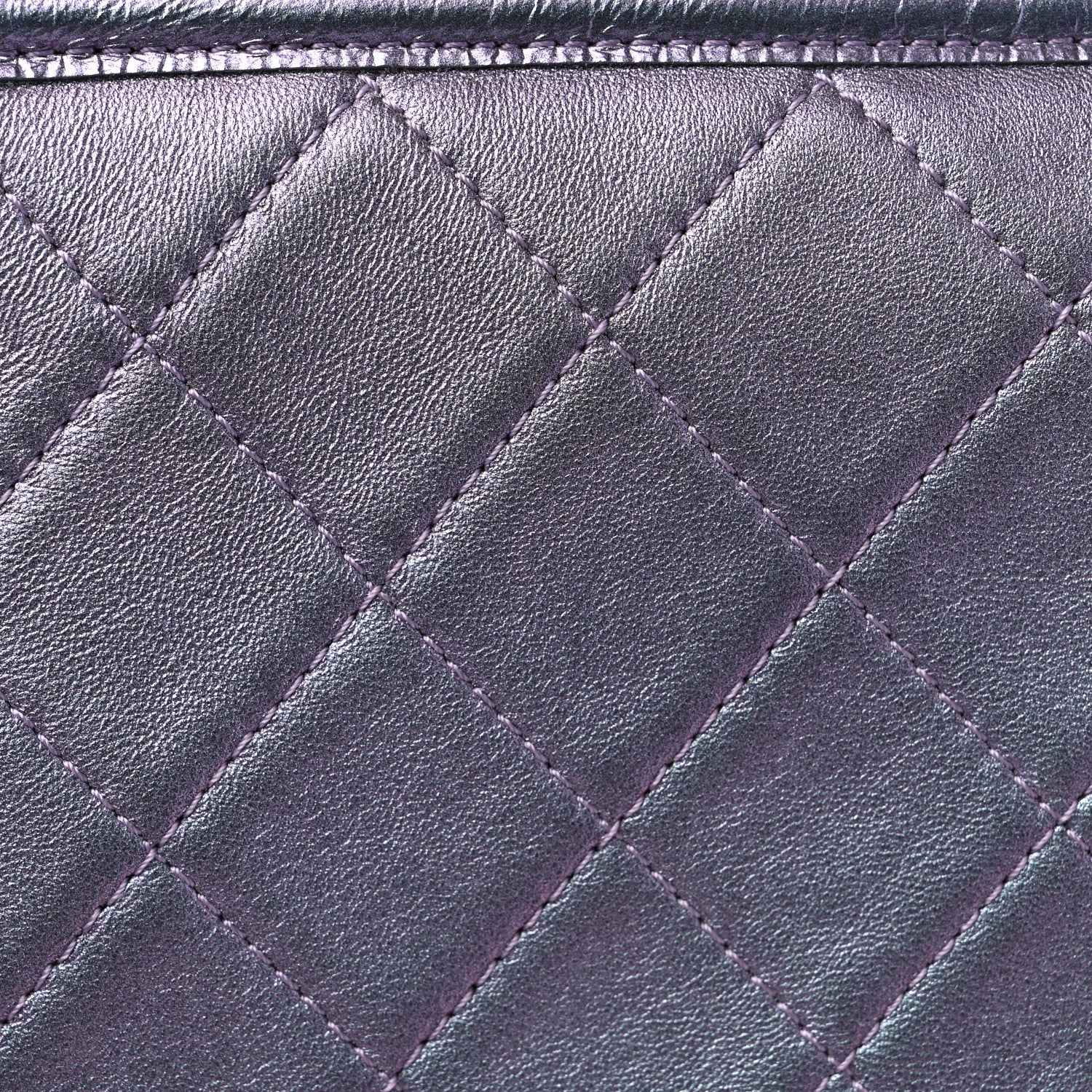 Chanel Iridescent Lambskin Calfskin Quilted Medium Gabrielle Hobo Light Purple 12 of 13