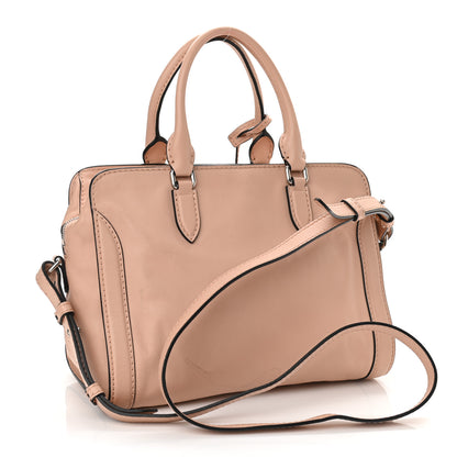 Alexander McQueen Calfskin Small Skull Padlock Zip Around Tote Teint 3 of 11