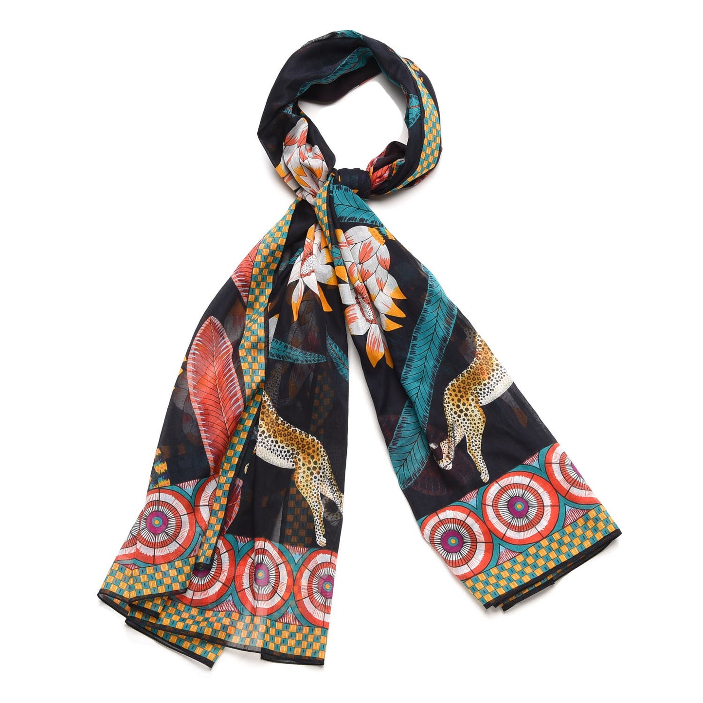 Cotton Printed Savana Dance Beach Pareo