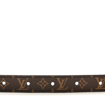 Louis Vuitton Monogram 18MM LV Duo Reversible Belt Black 80 32 Black 4 of 7